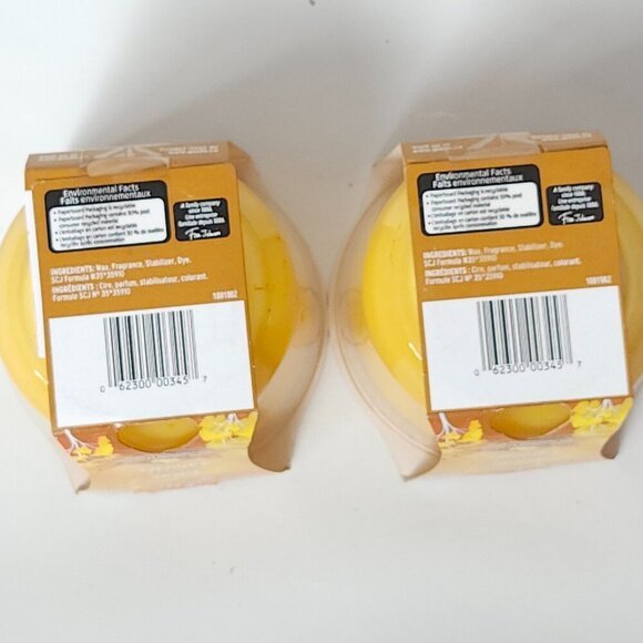 LIMITED EDITION GLADE Three Wick Scented Candles Sparkling Citrus Sunrise BNIP - Picture 6 of 6